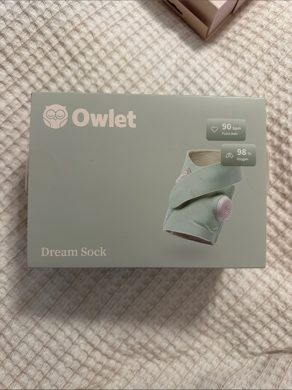 Owlet Dream Sock Kids Athletic Sock - Mint Green